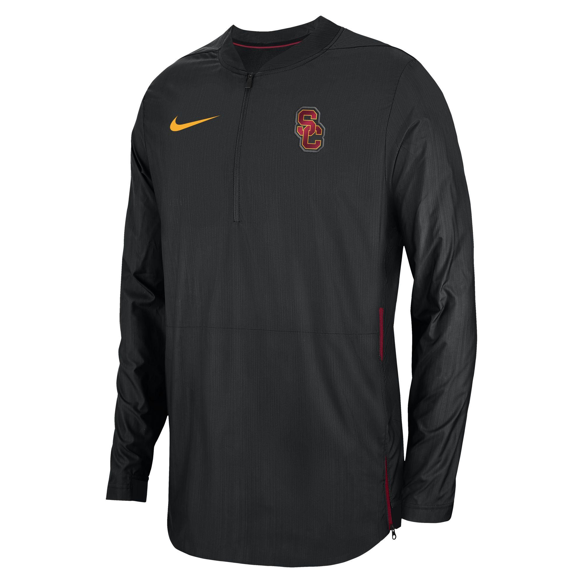 USC SC Interlock Coach Half Zip Jacket