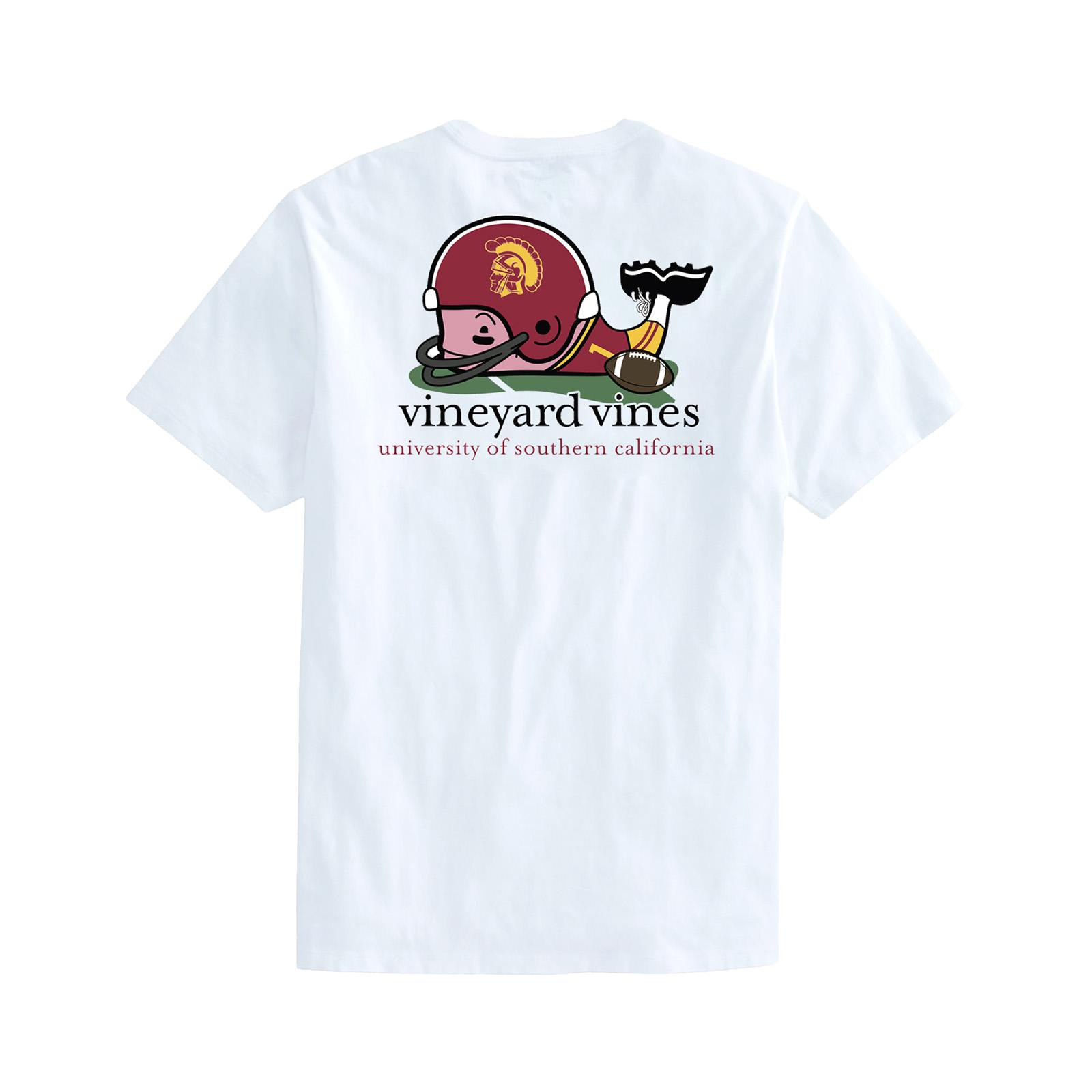 California Whale white tee