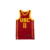 usc jersey dress Trojans Unisex Nike Cardinal #11 Kennedy Smith Replica Basketball All Regular