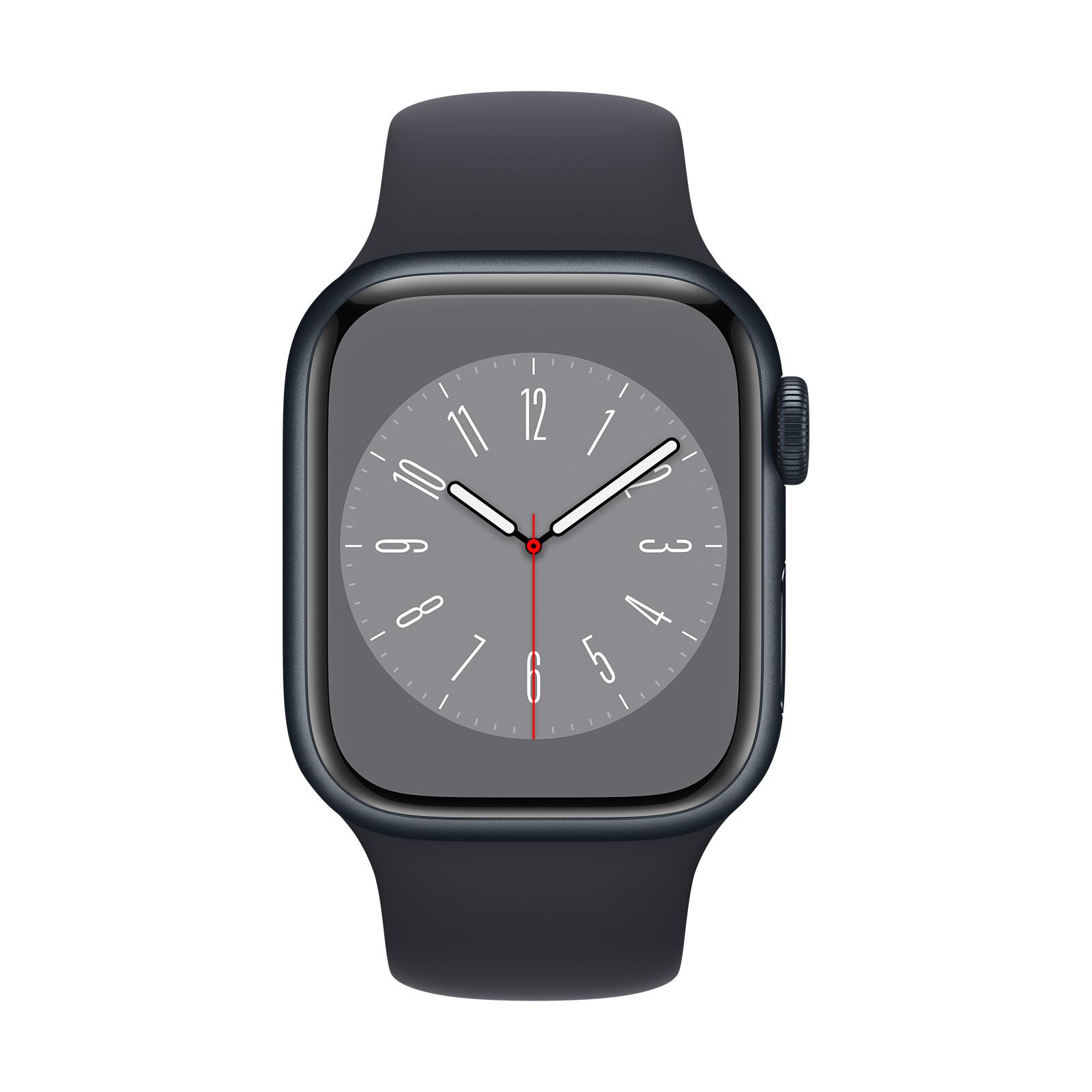 Apple Watch Series 8 GPS 41mm Midnight Aluminum Case with Midnight  