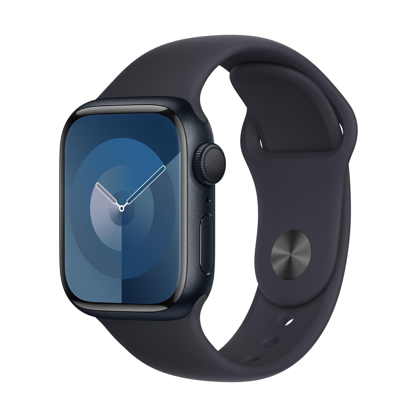 Apple Watch Series 9 GPS 41mm Midnight Aluminum Case with Midnight 