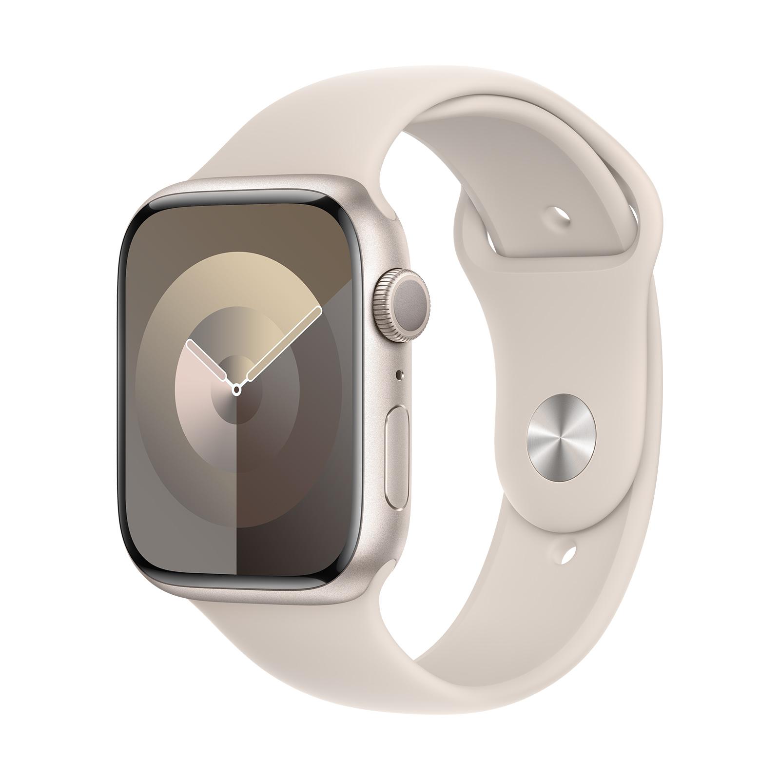 Apple Watch 9 series 45 mm silver framing Refurbished Apple Watch Series 9 GPS + Cellular, 45mm Silver  main image 3