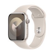 Apple Watch Series 9 GPS 45mm Starlight Aluminum Case with 
