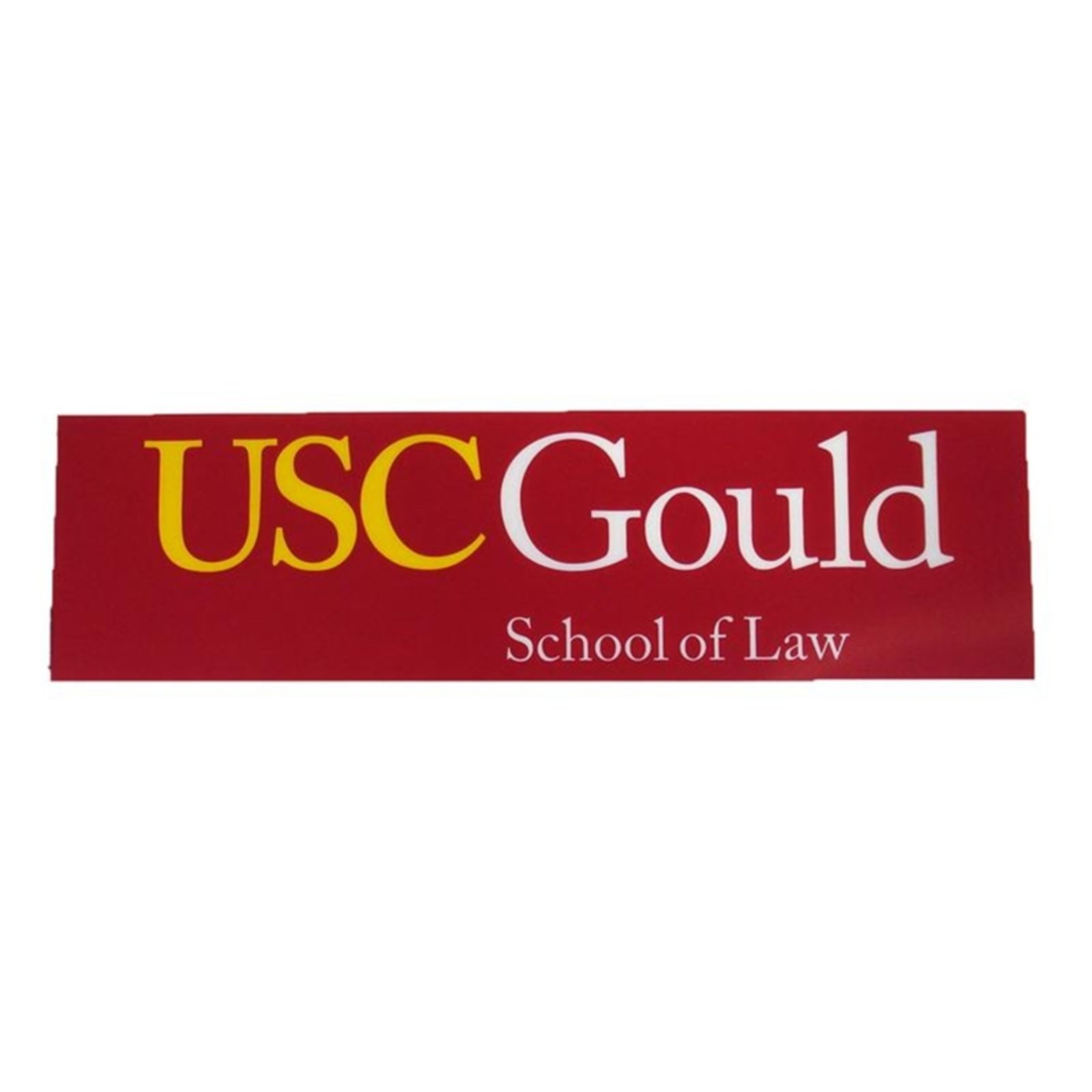 USC Trojans Gould School of Law Decal, image size:1600x1600