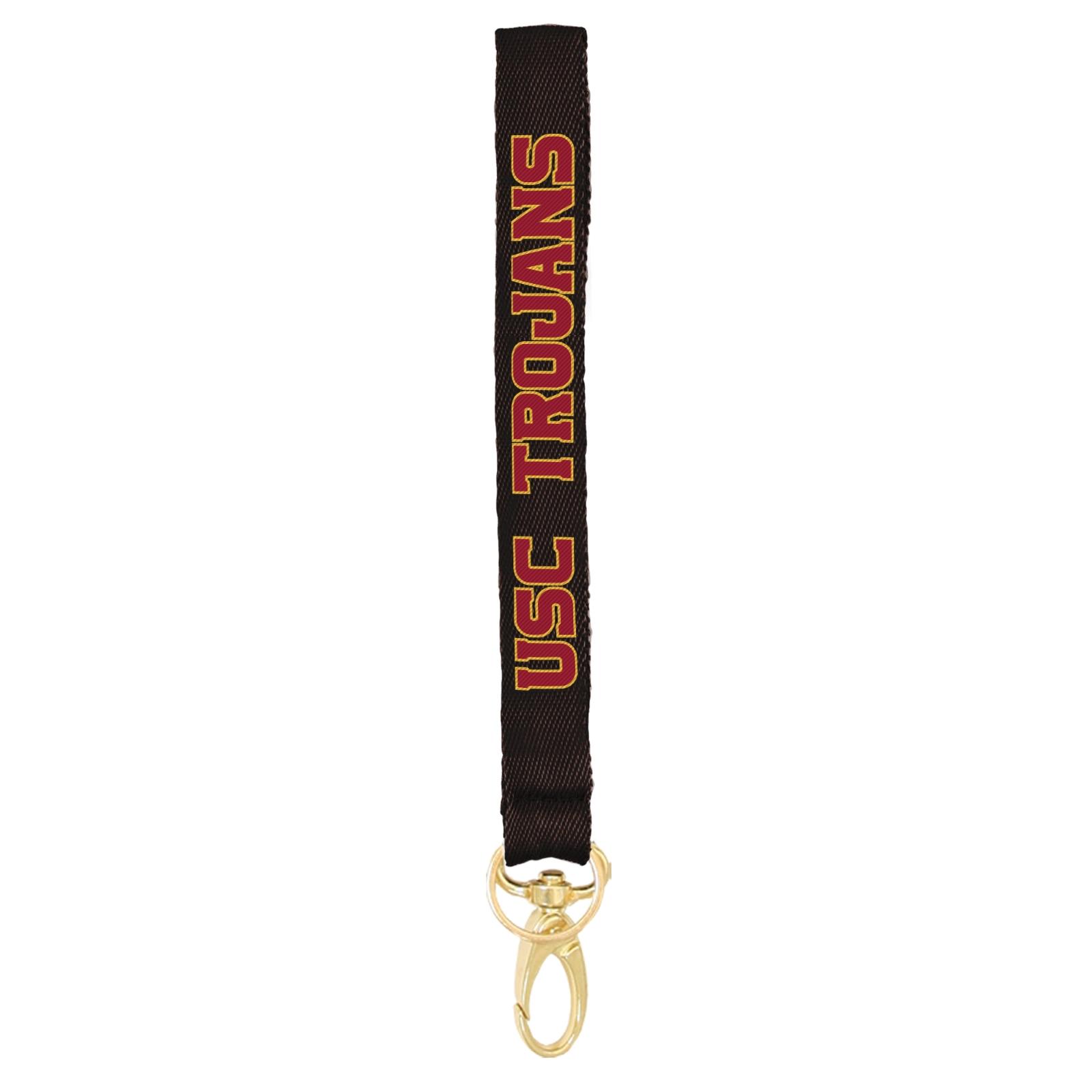 USC Trojans WinCraft Key Strap - Officially Licensed 1-Inch Polyester Lanyard With Split Ring, Team Colors