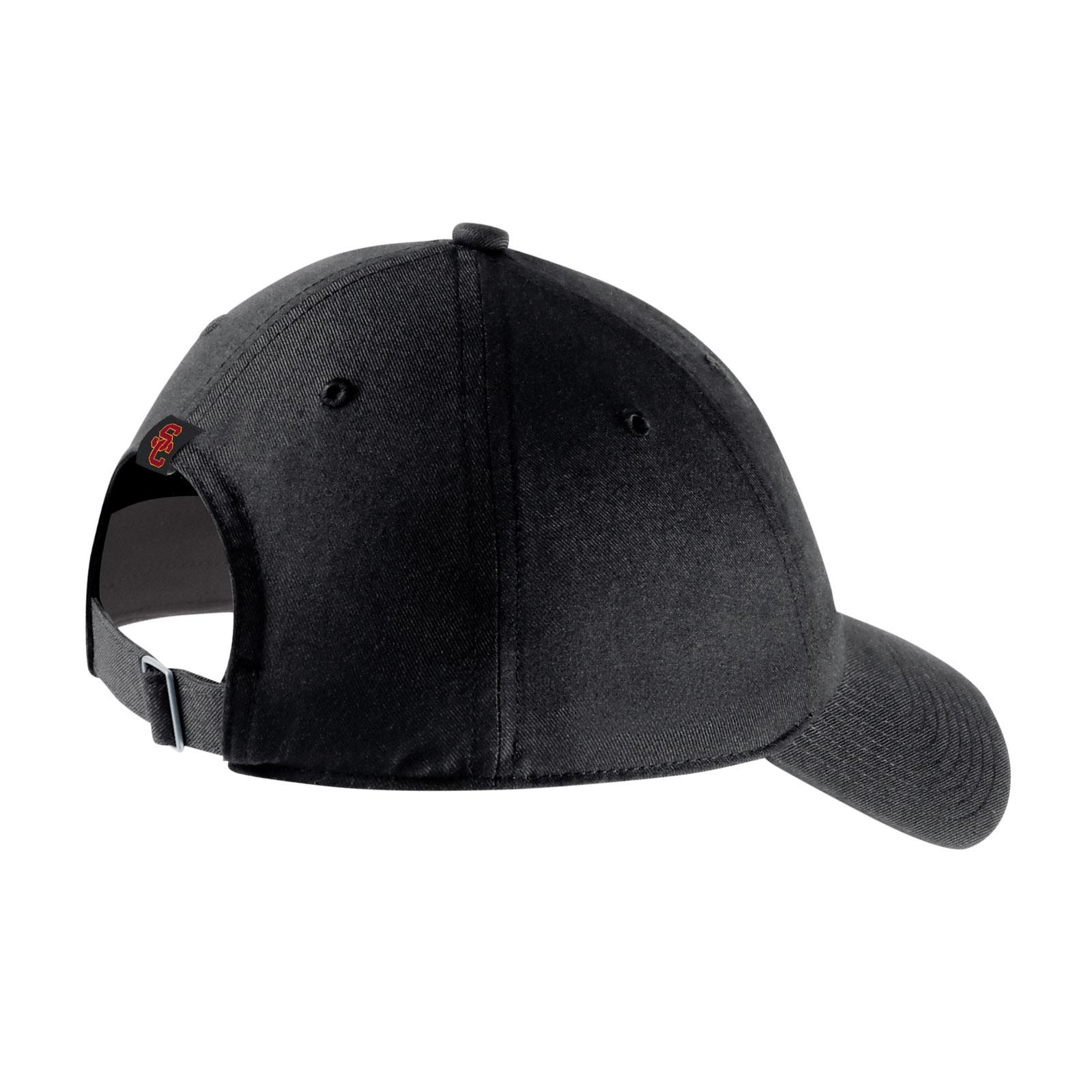 nike black heritage cap