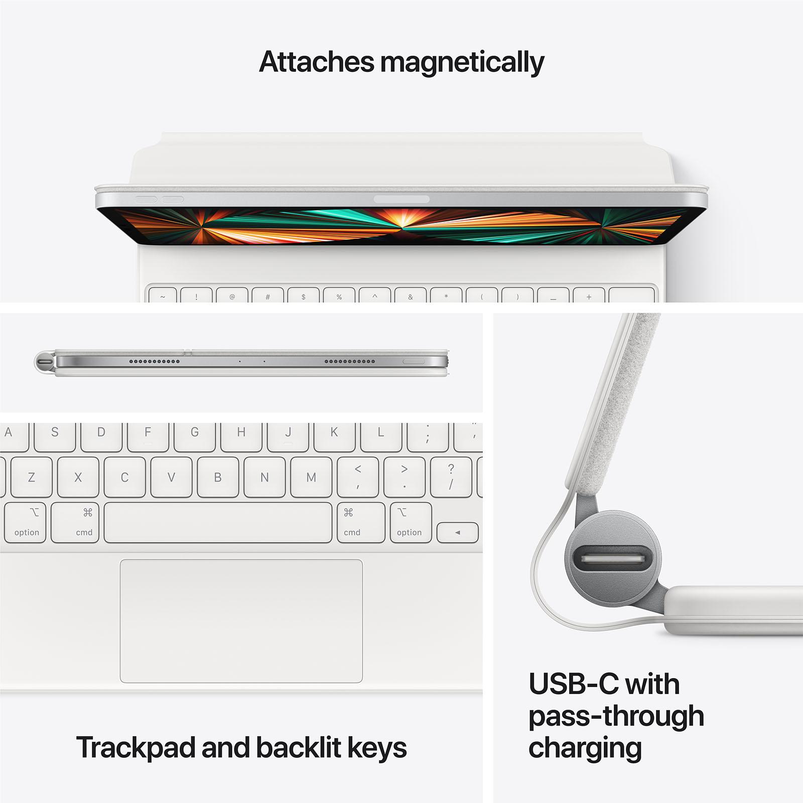 Apple Magic Keyboard for iPad Air 13-inch (M2) - White | USC 