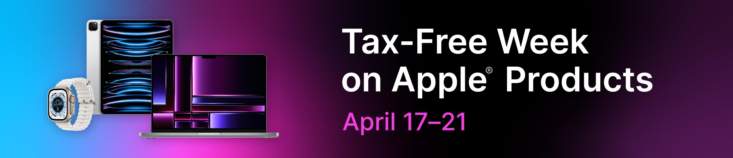 Apple TaxFree Week