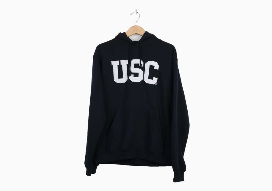 black sweatshirt